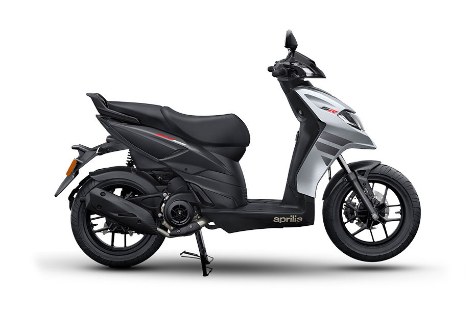 Aprilia SR 125 hp.e Glossy Mazda Grey And Matte Black colour