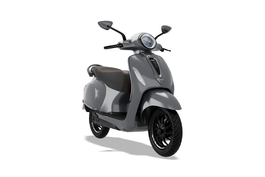 Bajaj Chetak Matte Coarse Grey colour
