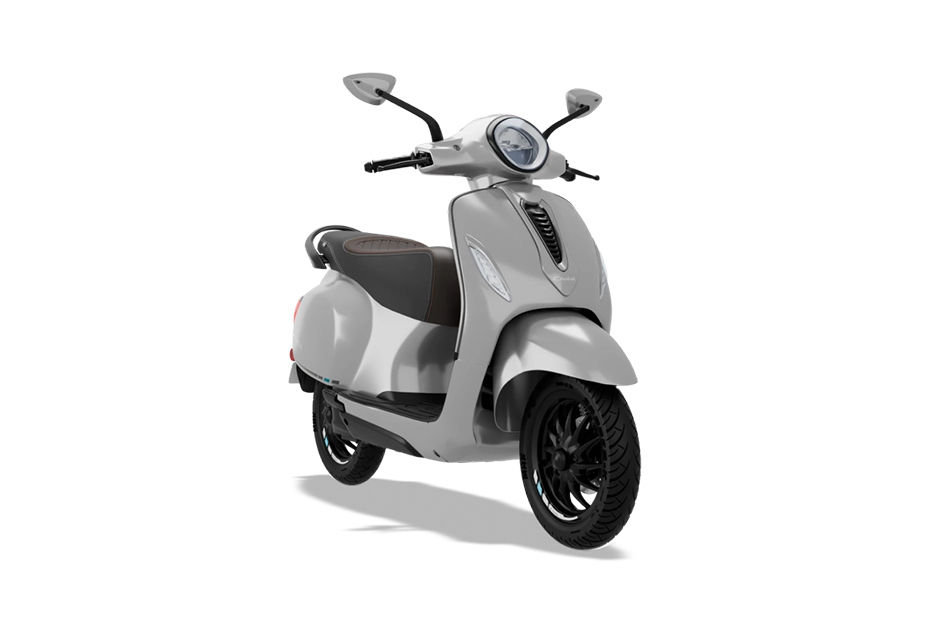 Bajaj Chetak Cyber White colour