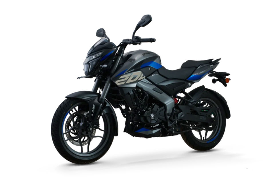 Bajaj Pulsar NS200 Pewter Grey Blue colour