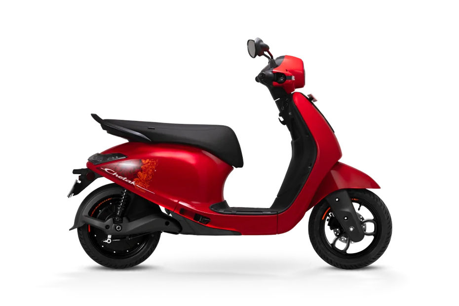 Bajaj Chetak C2501 Racing Red colour