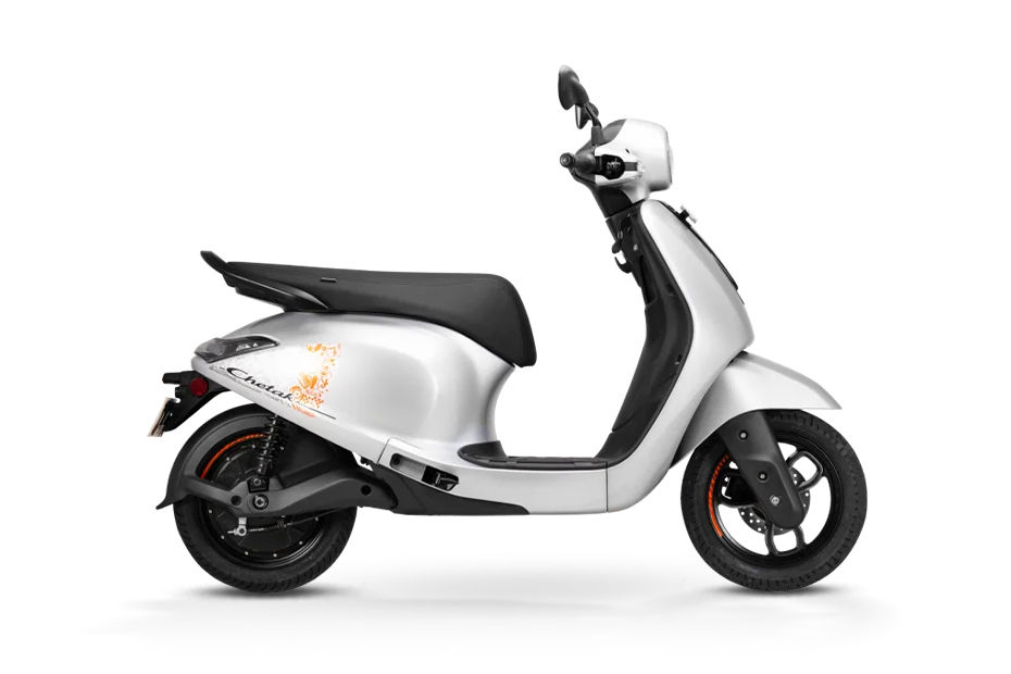 Bajaj Chetak C2501 Opalescent Silver colour