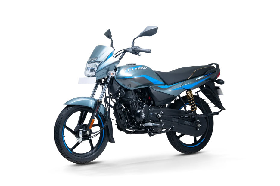 Bajaj Platina 100 Blue colour