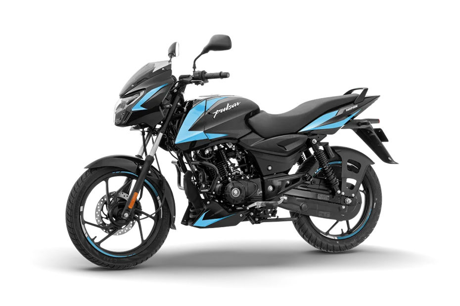 Bajaj Pulsar 125 (2019-2026) Black Cyan Blue colour