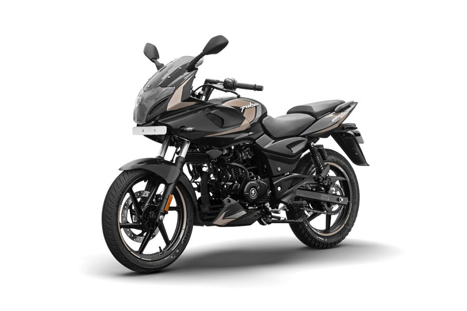 Bajaj Pulsar 220F Black Copper Beige colour