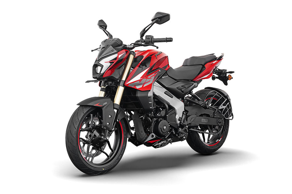Bajaj Pulsar NS400Z Glossy Racing Red colour