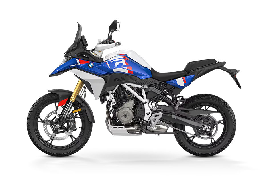 BMW F 450 GS Racing Blue Metallic colour