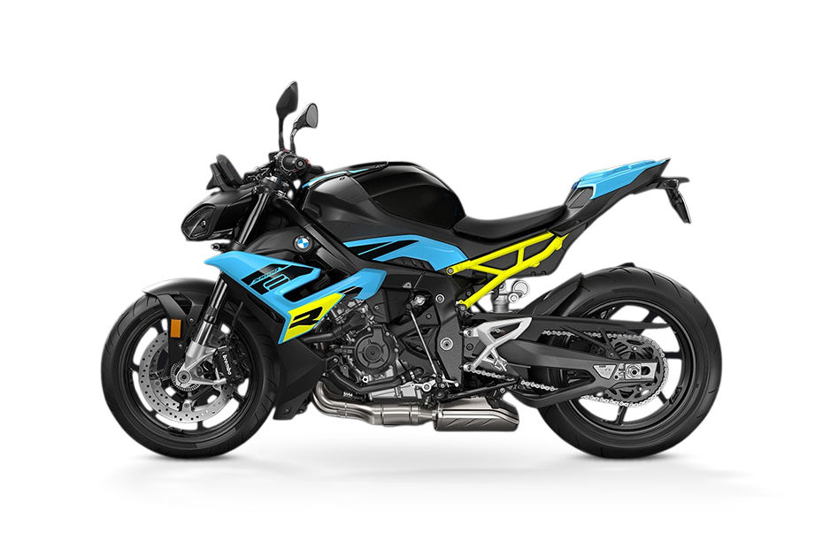 BMW S 1000 R Bluefirea Mugiallo Yellow colour
