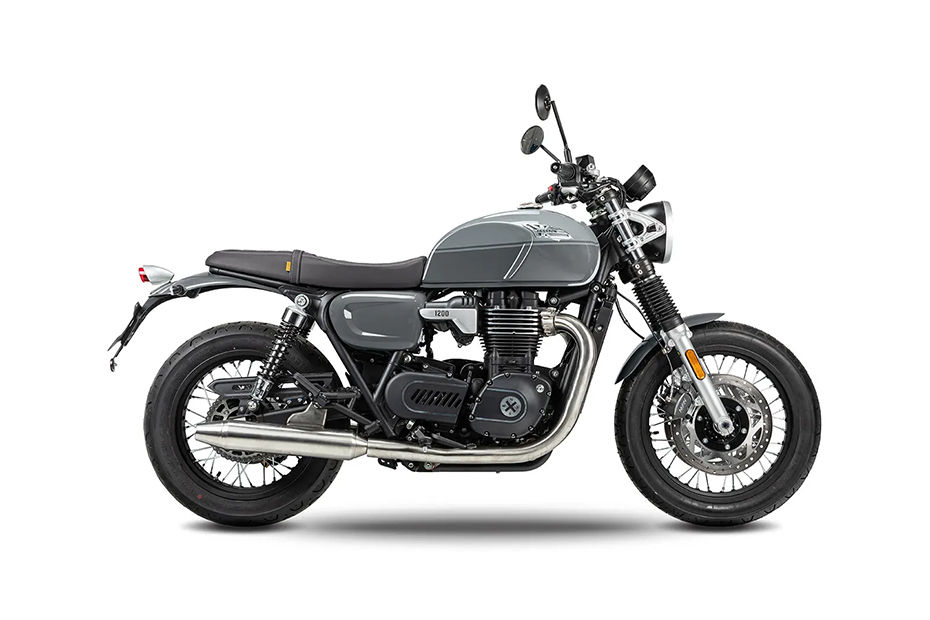 Brixton Motorcycles Cromwell 1200 Timberwolf Grey colour