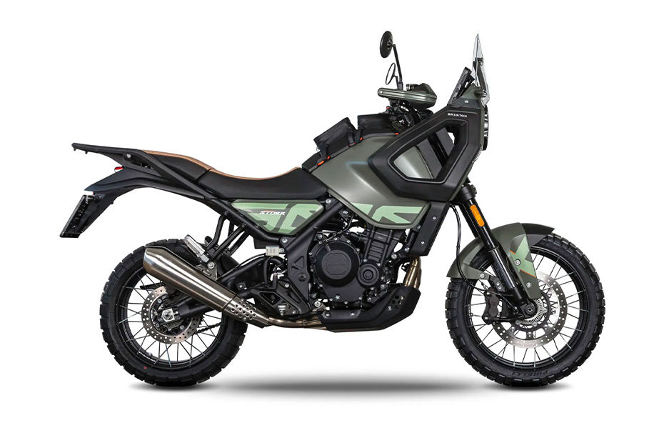 Brixton Motorcycles Crossfire 500 Storr Sage Green Matt colour