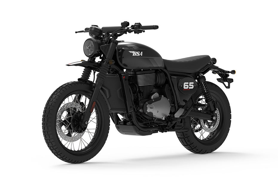 BSA Scrambler 650 Raven Black colour