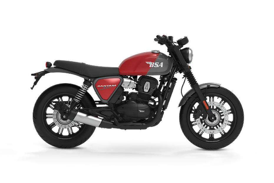 BSA Bantam 350 Firecracker Red colour
