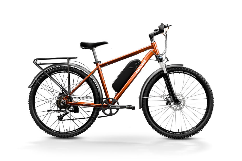 EMotorad T-Rex Pro Flame Orange colour