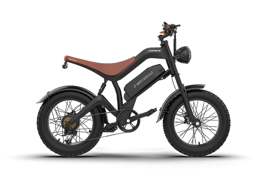 EMotorad Viper Stealth Black colour