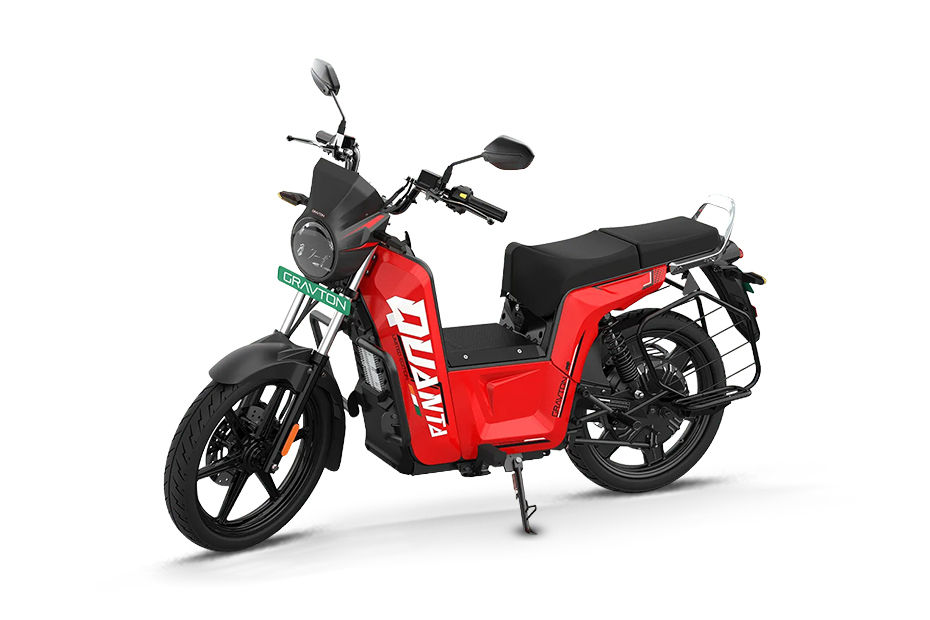 Gravton Motors Quanta Firey Red colour