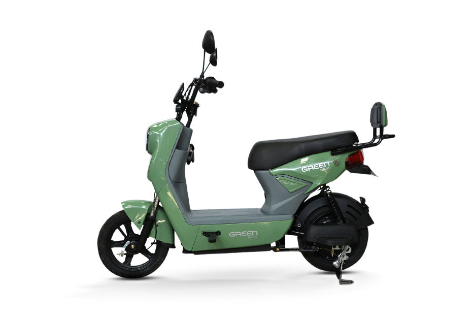 Green EV Sunny Green colour