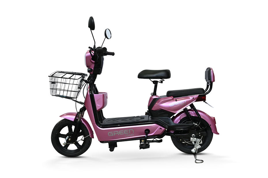 Green EV Udaan Pink colour