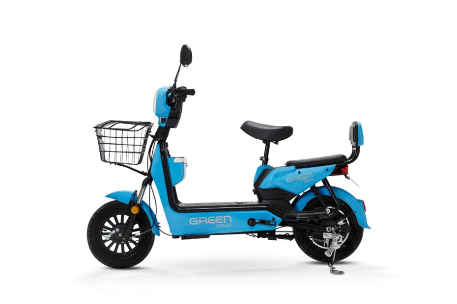 Green EV Udaan Blue colour