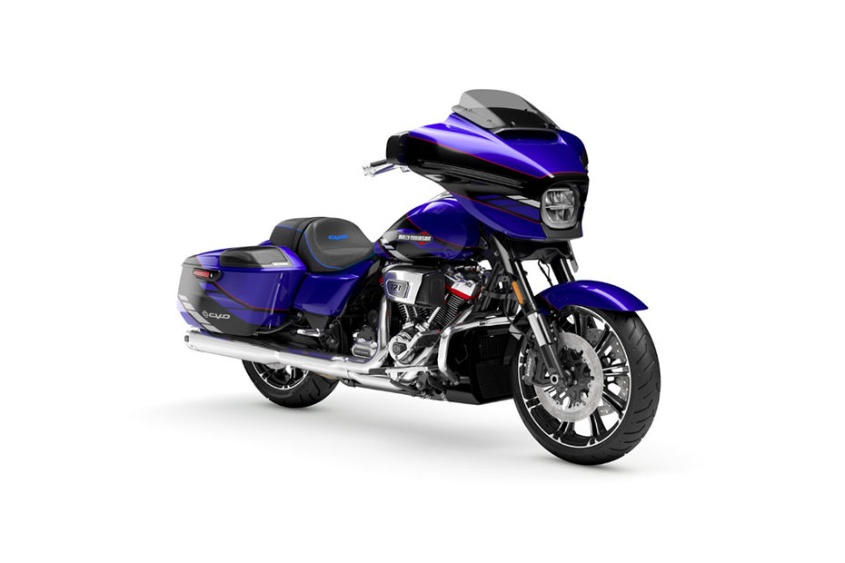 Harley-Davidson CVO Street Glide Blue Streak colour