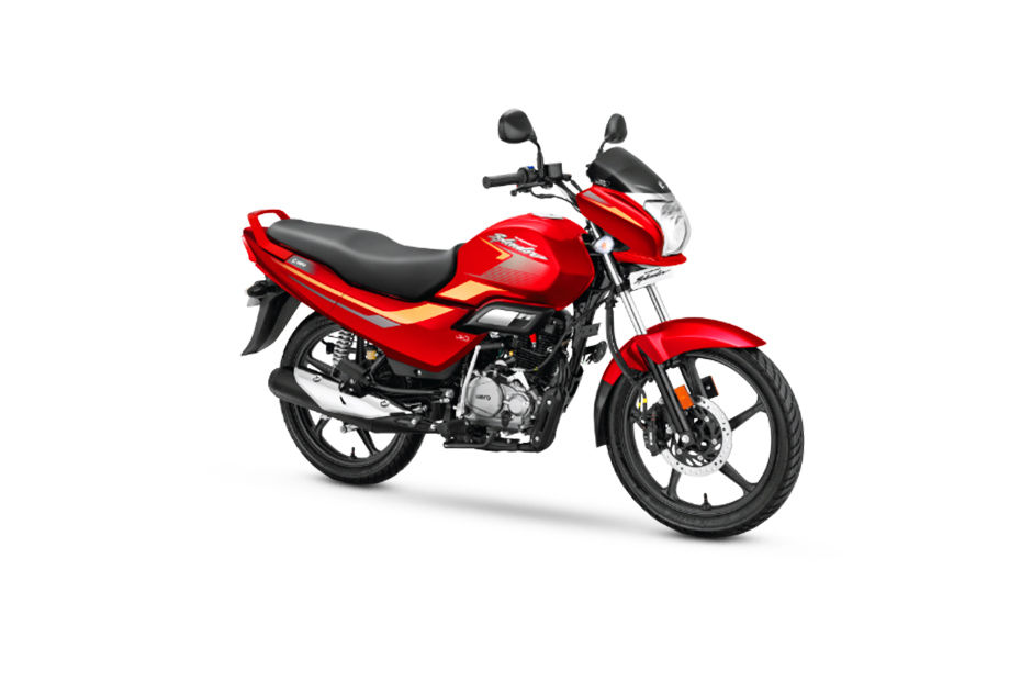 Hero Super Splendor Candy Blazing Red colour