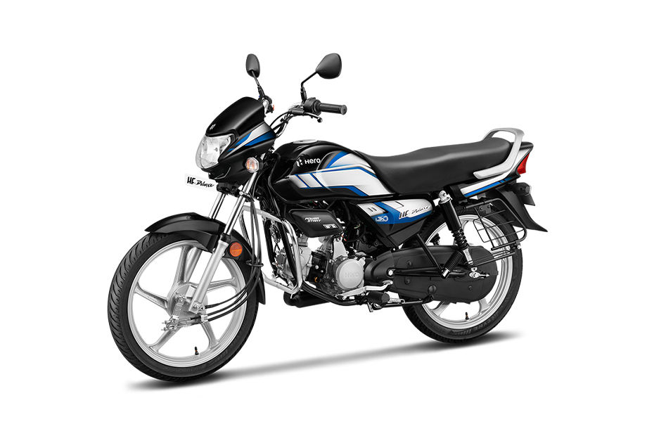 Hero HF Deluxe Black Nexus Blue colour