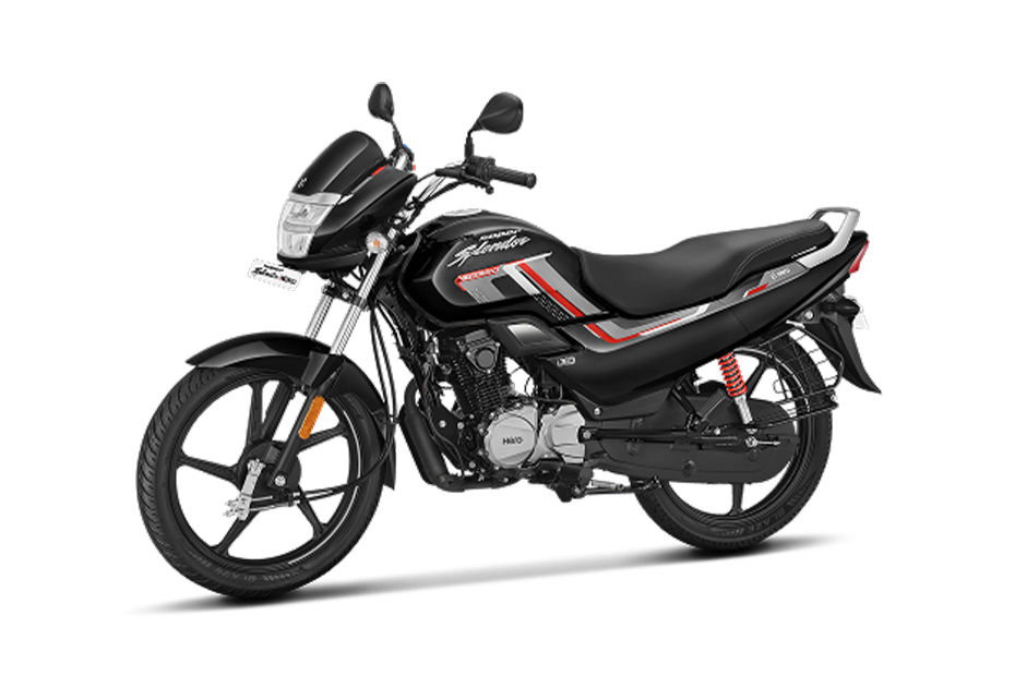 Hero Super Splendor XTEC Glossy Black colour