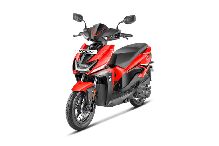 Hero Xoom 110 Sport Red colour