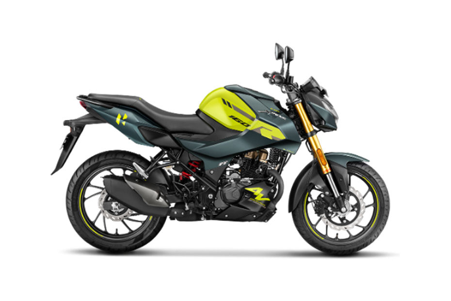 Hero Xtreme 160R 4V Neon Shooting Star colour