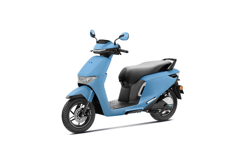 Honda Activa e Pearl Serenity Blue colour
