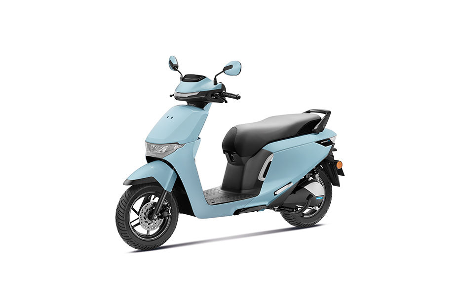Honda Activa e Pearl Shallow Blue colour