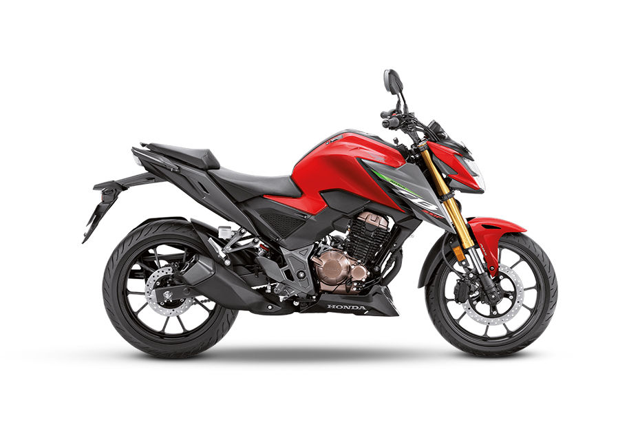 Honda CB300F Flex-Fuel Sports Red colour