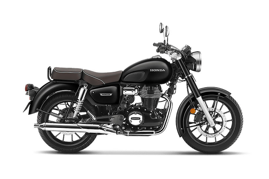 Honda CB350C Dlx Pearl Igneous Black colour