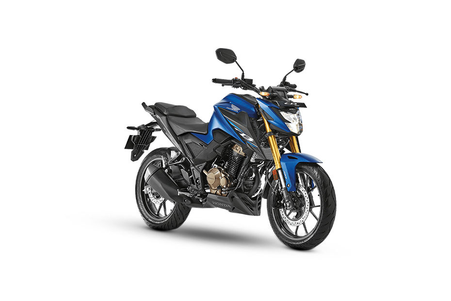 Honda CB300F Mat Marvel Blue Metallic colour