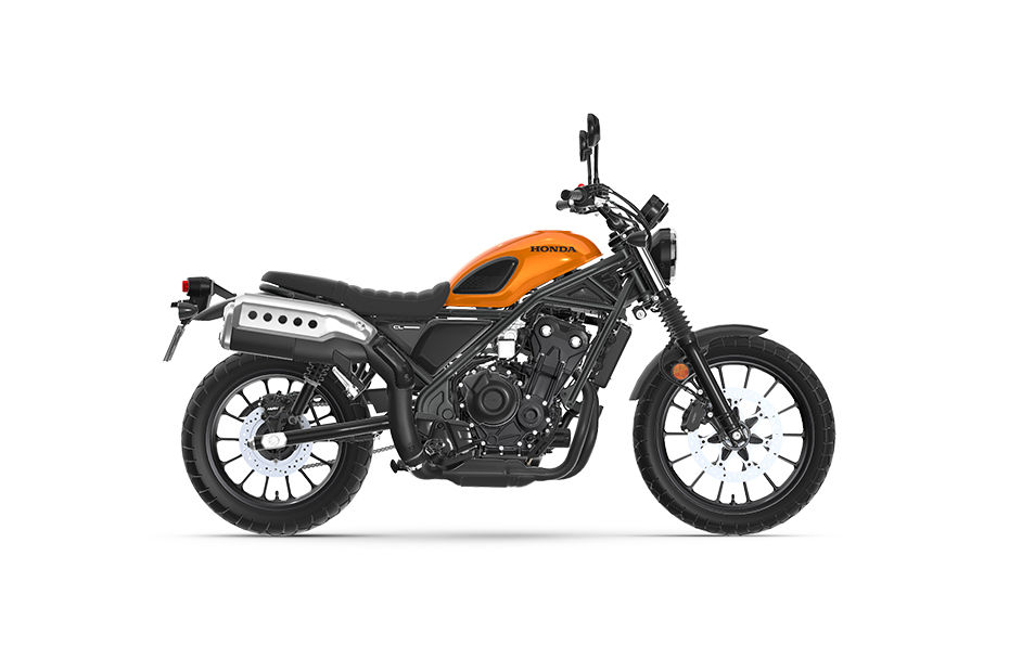 Honda CL500 Scrambler Candy Energy Orange colour