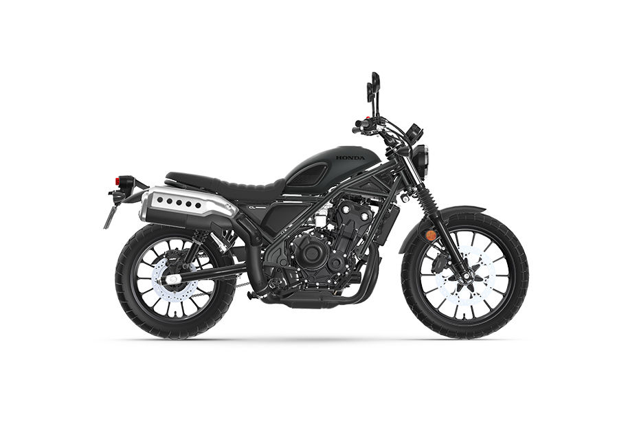 Honda CL500 Scrambler Matte Gunpowder Black Metallic colour