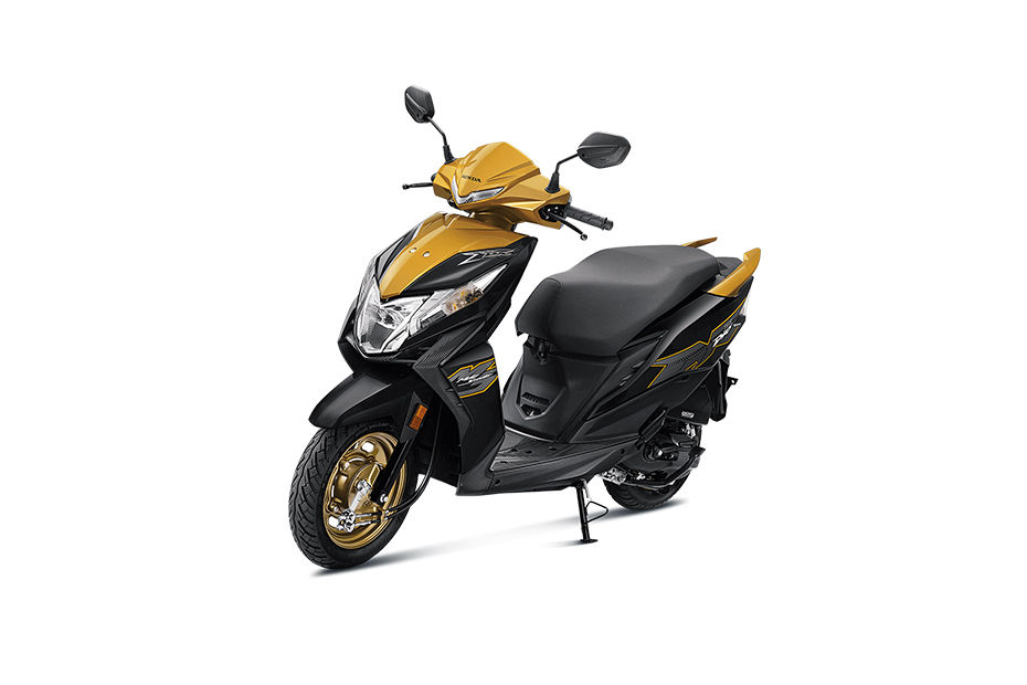 Honda Dio (2020-2024) Dazzle Yellow Metallic colour