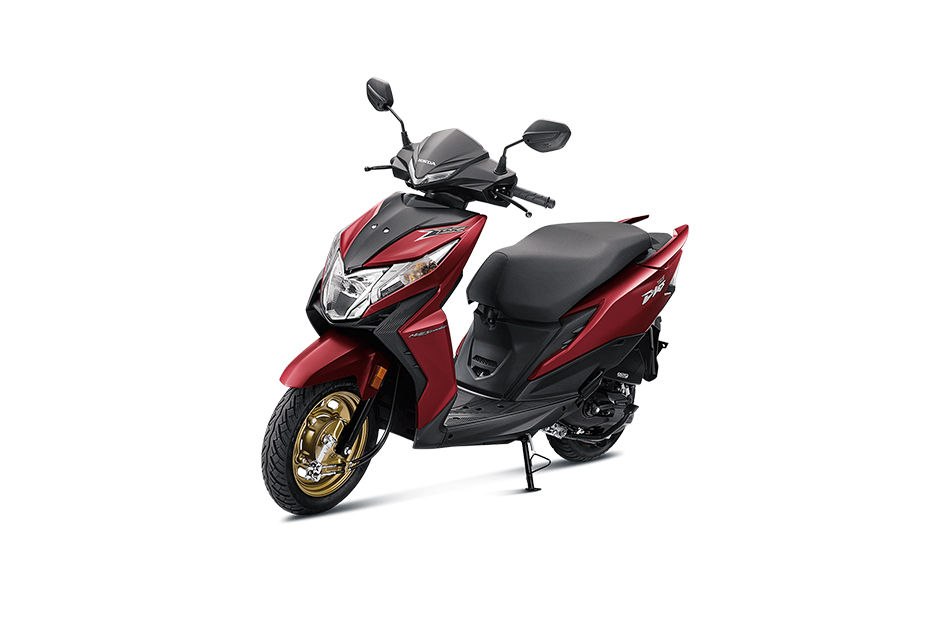 Honda Dio (2020-2024) Mat Sangria Red Metallic colour
