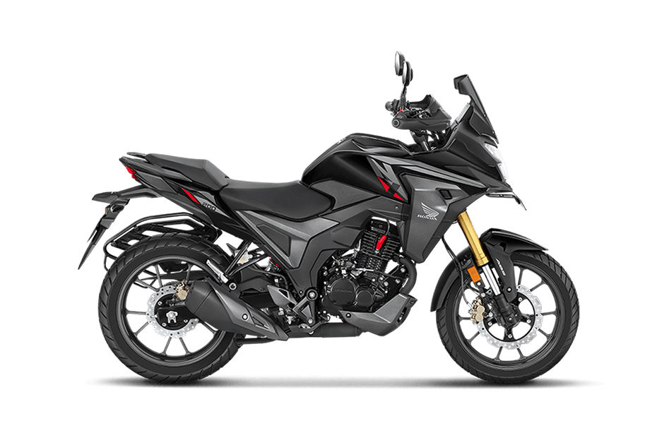 Honda NX200 Pearl Igneous Black colour