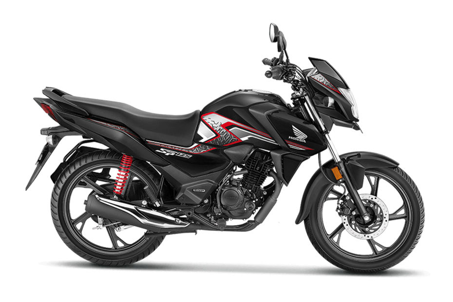 Honda SP125 Pearl Igneous Black colour