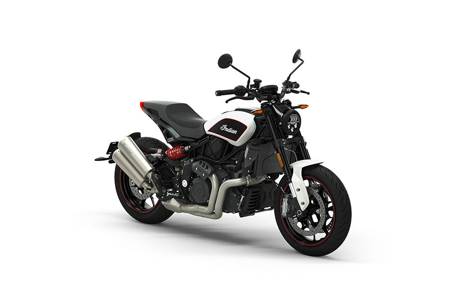Indian FTR White Smoke colour