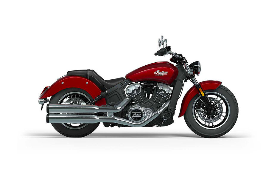 Indian Scout Maroon Metallic colour