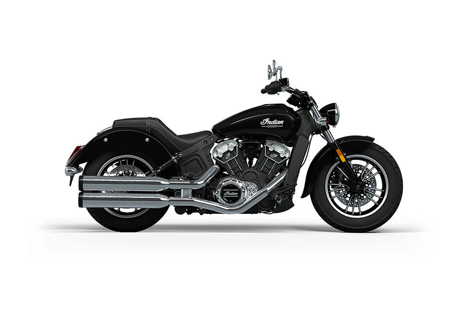Indian Scout Black Metallic colour