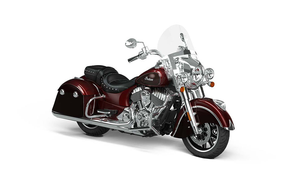 Indian 2024 Springfield Maroon Metallic And Crimson Metallic colour