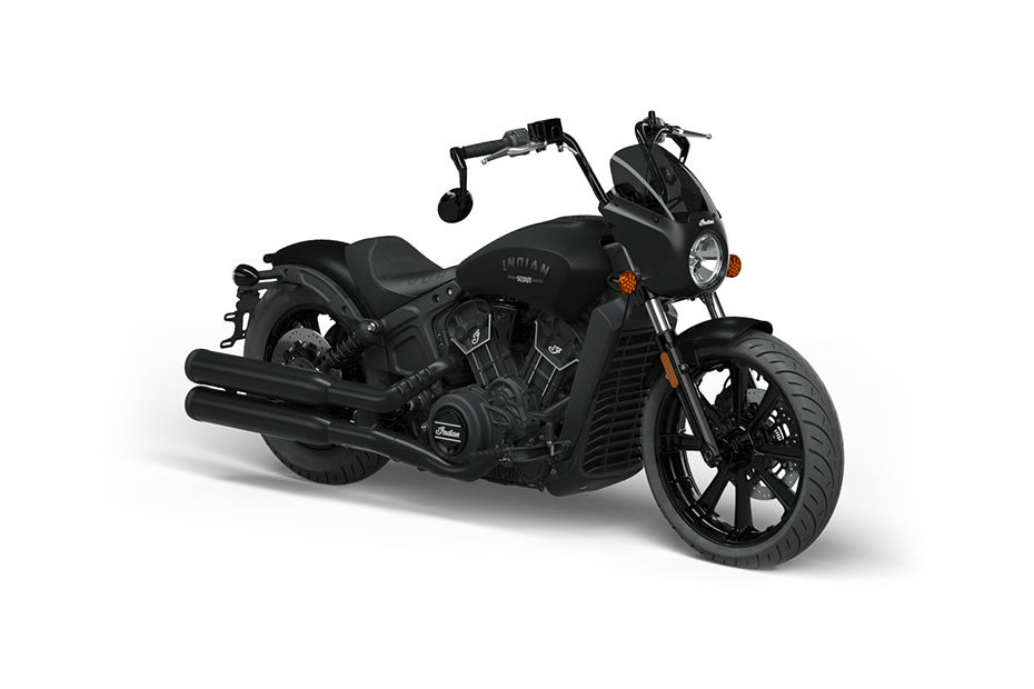 Indian Scout Rogue Black Smoke colour