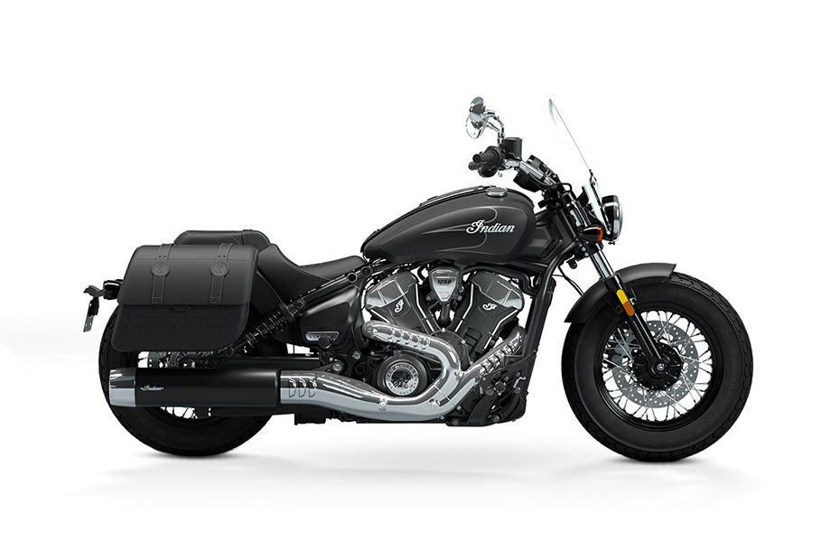 Indian Super Scout Black Smoke With Graphics colour