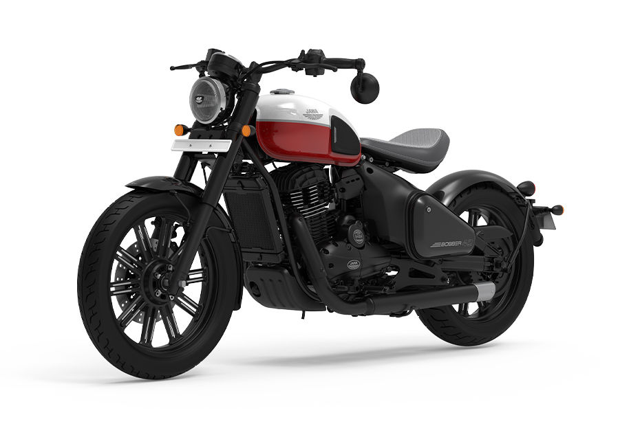 Jawa 42 Bobber All Stars Jasper Red colour