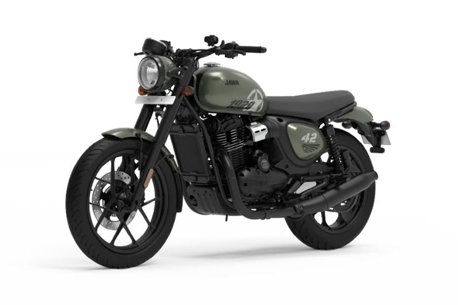Jawa 42 All Stars Moss Grey colour