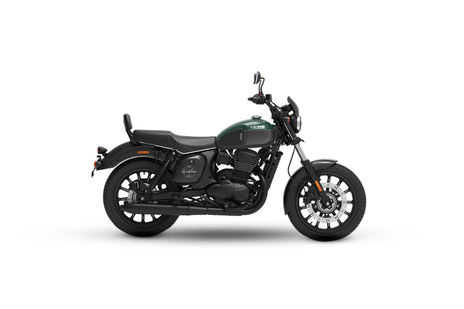 Yezdi 2024 Roadster Dual Tone Forest Green Dt colour