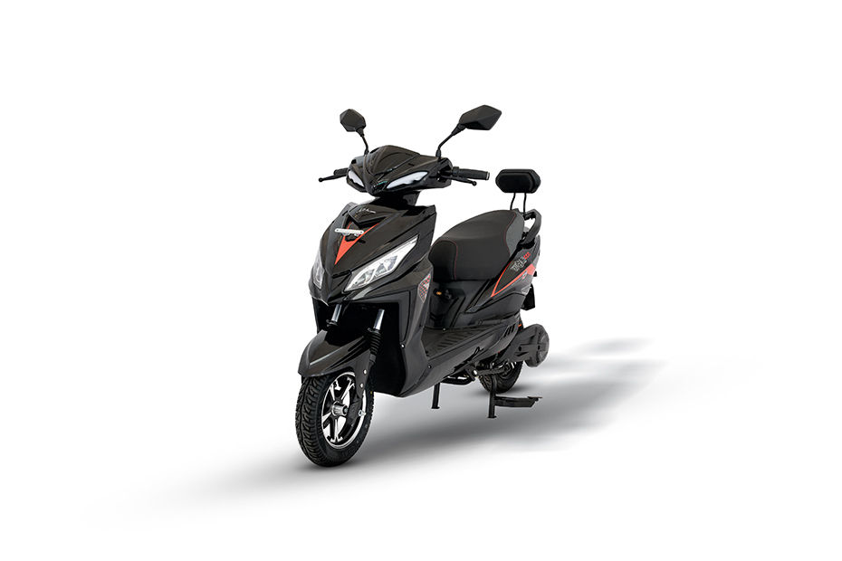 Joy e-bike Wolf Black With Orange colour