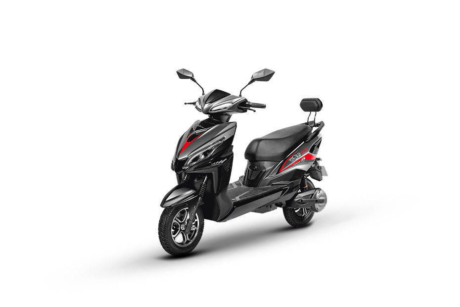 Joy e-bike Wolf Black With Red colour